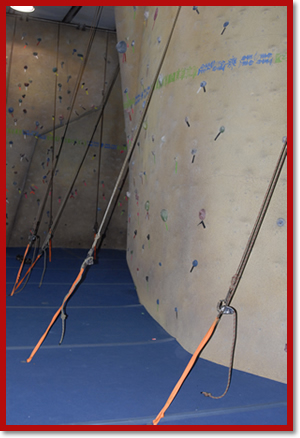 Gym Rock Wall Climbing